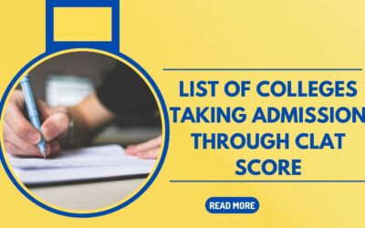 List of Colleges Taking Admission through CLAT Score